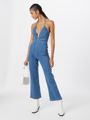 Bardot Jumpsuit 'LINA' in Blauw