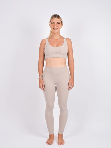 Kadoo Balconette Top 'Ebb & Flow - Sand (recycelt)' in Beige