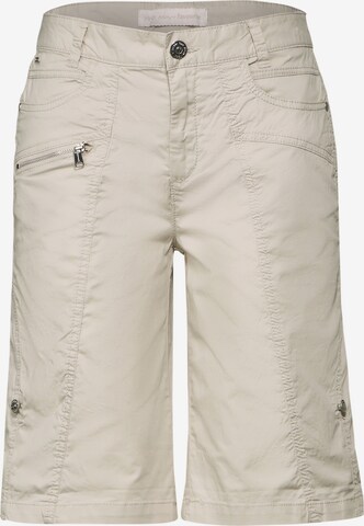 Regular Pantalon 'Yulius' STREET ONE en beige : devant