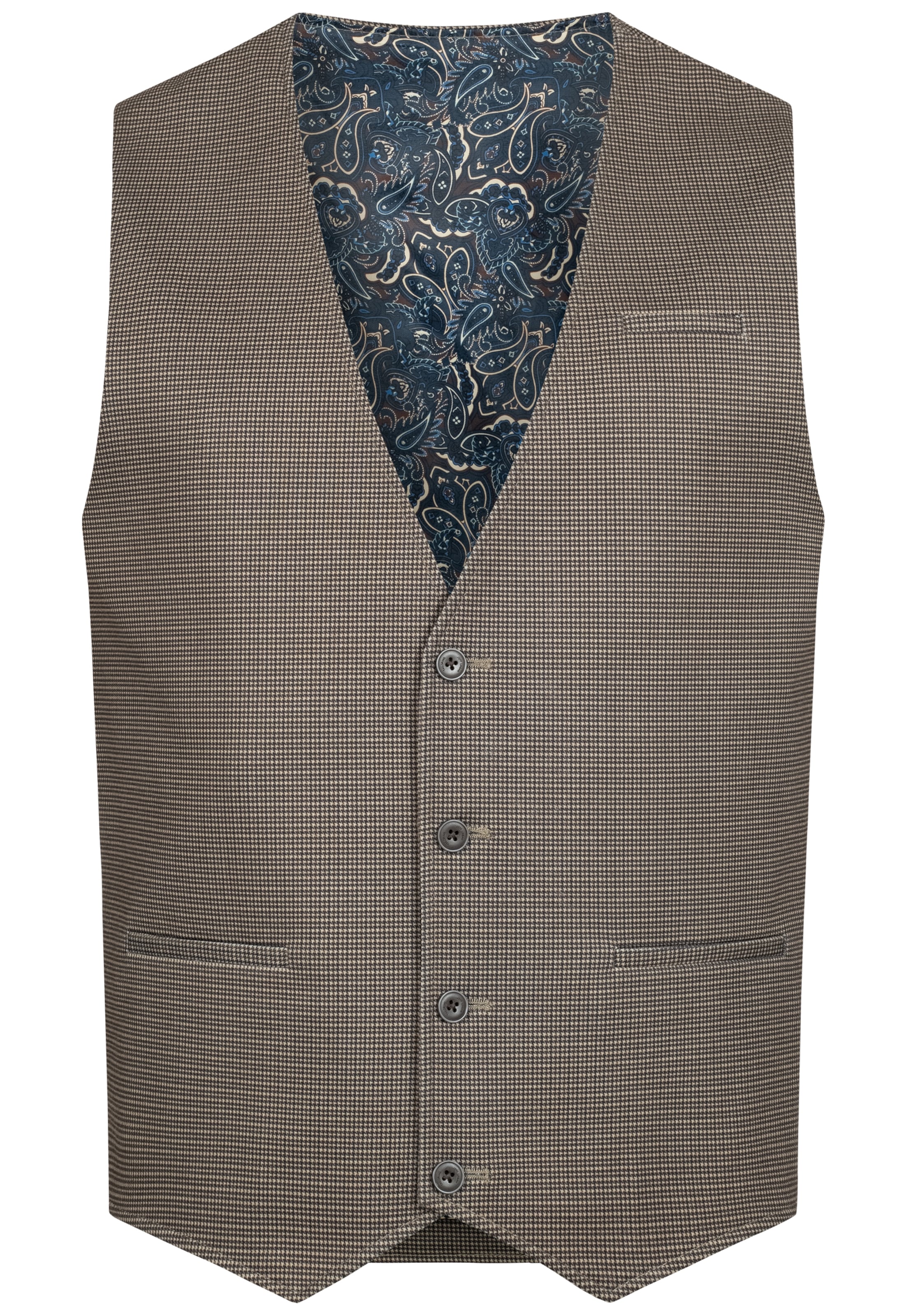 JEFF Gilet 'JFChris' in Groen: voorkant