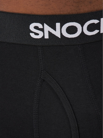 SNOCKS Boxershorts in Schwarz