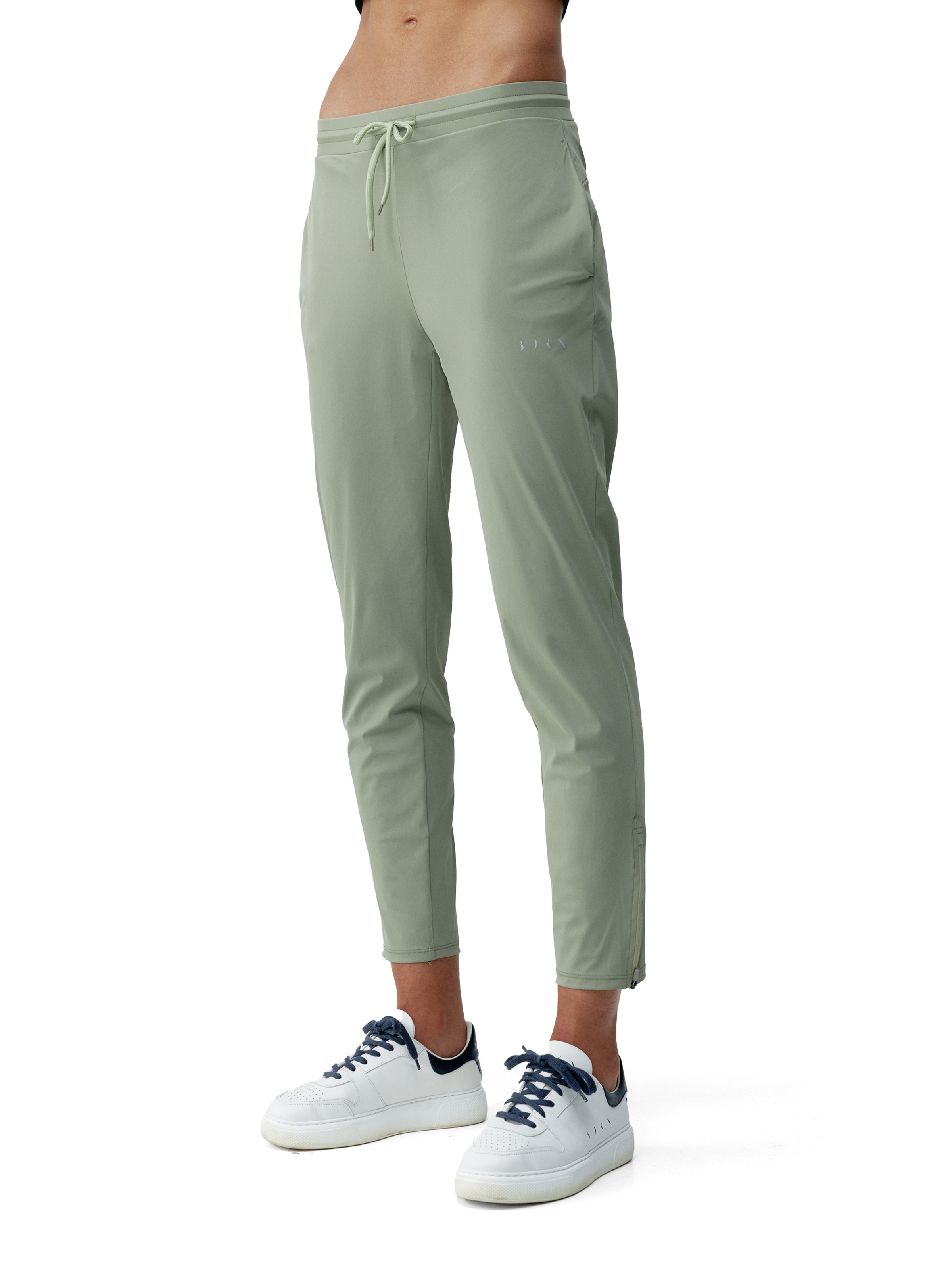 Born Living Yoga Tapered Sports trousers 'Airla' in Green