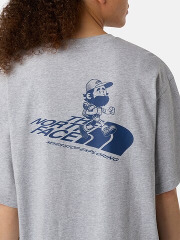 THE NORTH FACE Футболка 'Run Graphic' в Серый