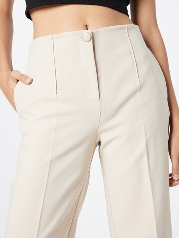 regular Pantaloni con piega frontale di Oasis in beige