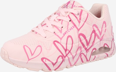 SKECHERS Sneaker low 'UNO-SPREAD THE LOVE' i fuchsia / lyserød, Produktvisning