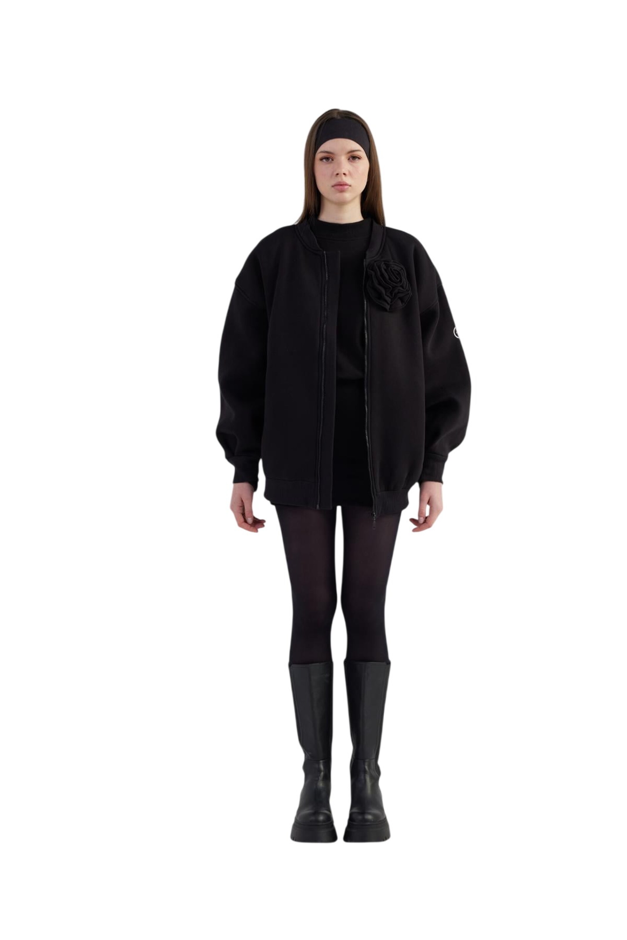 HOLLY LOLLY Between-season jacket in Black