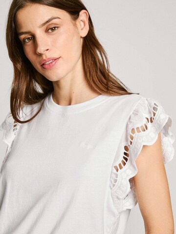 Pepe Jeans Shirt 'Vic' in Wit