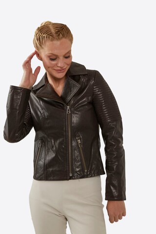 Ikigai the City Jacke in Braun: Vorderseite