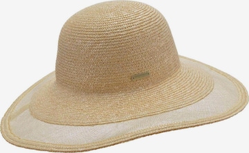 Seeberger Hat 'Hut' in Beige: front