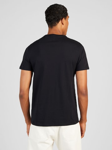 GUESS - Camiseta 'LOS ANGELES' en negro