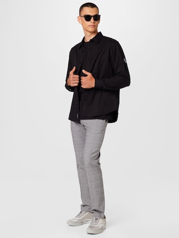 Calvin Klein Jeans Regular fit Button Up Shirt in Black