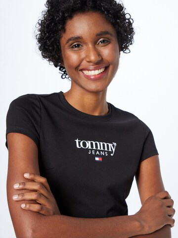 melns Tommy Jeans Kleita