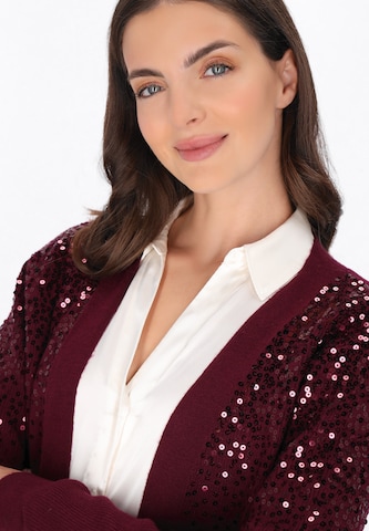 usha BLACK LABEL - Cárdigan en rojo