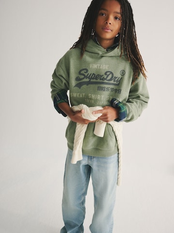 Superdry - Sudadera en verde