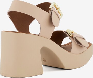 Dune LONDON Strap sandal 'JENIES' in Pink