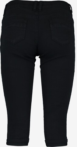 Coupe slim Pantalon 'Jenna' Hailys en noir