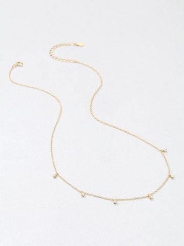 Hey Happiness - Cadena 'Petite Sparkle' en oro