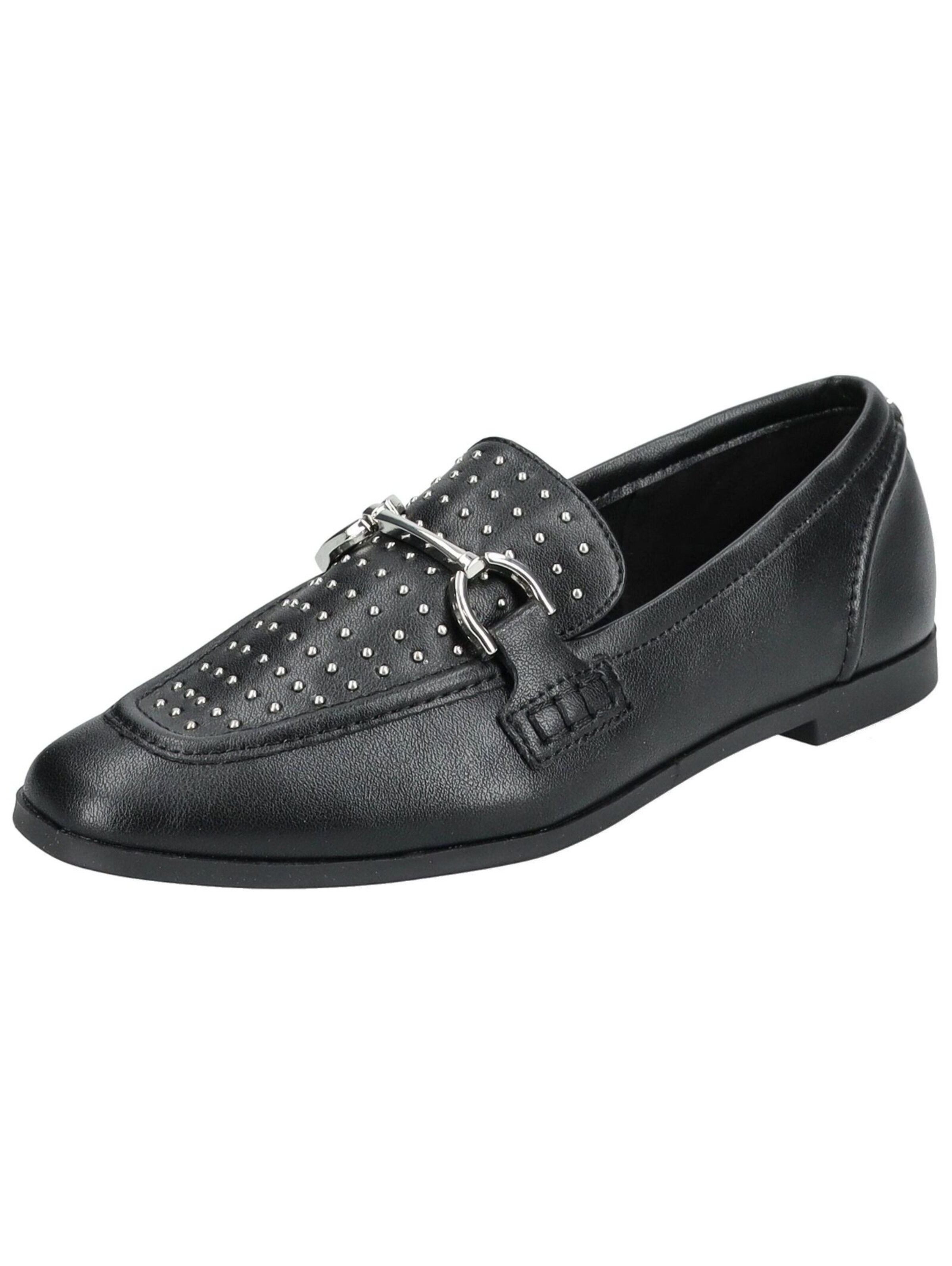 STEVE MADDEN Slipper in Schwarz: Vorderseite