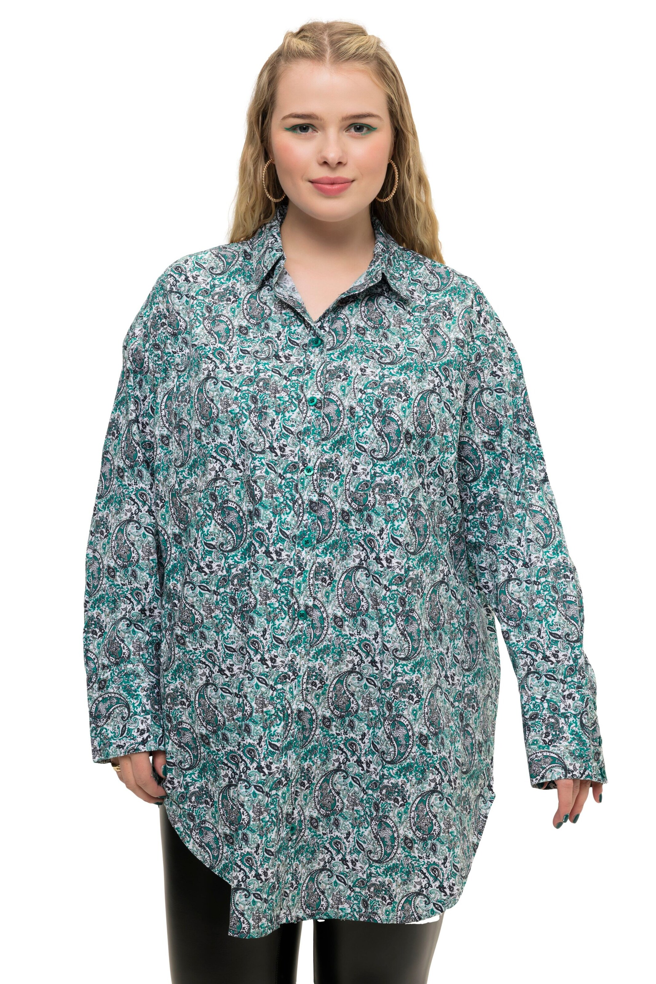 Studio Untold Bluse in Grün: Vorderseite