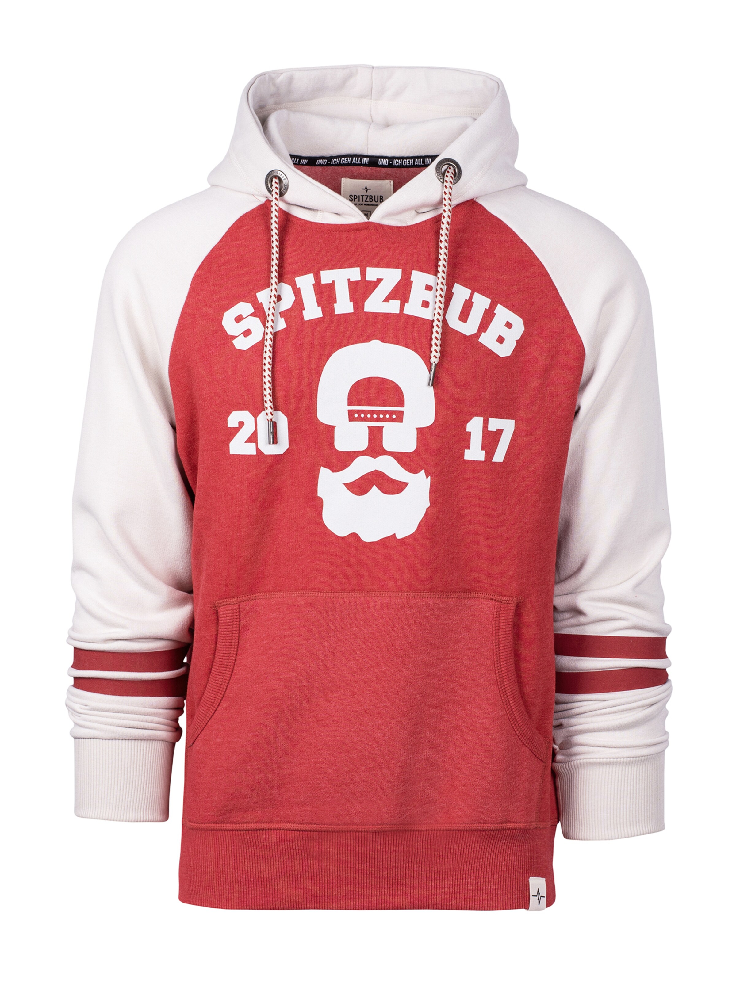 SPITZBUB Sweatshirt in Rot: Vorderseite