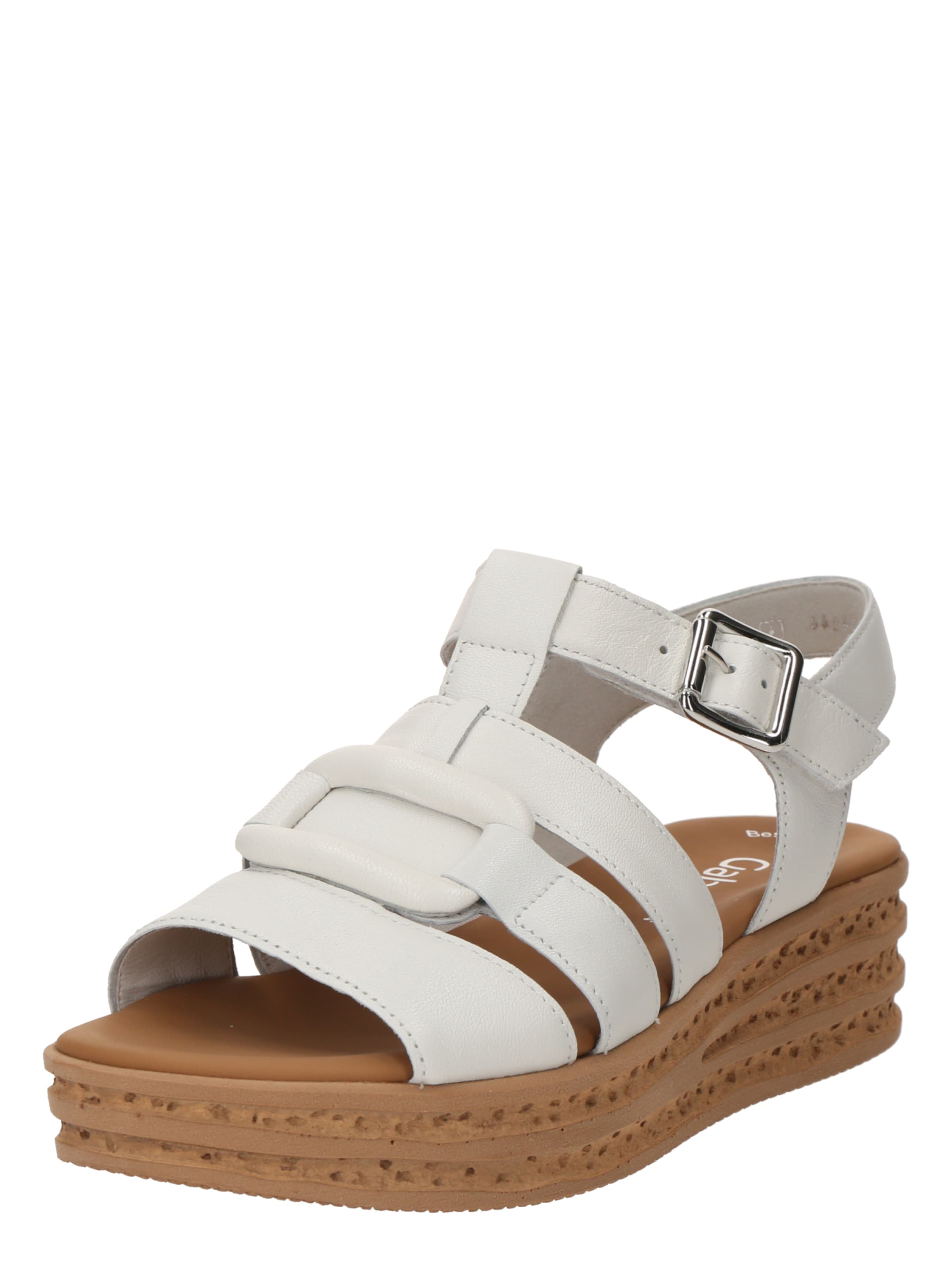 GABOR Босоножки в Бежевый: спереди