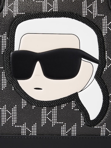 Karl Lagerfeld Potovalka za konec tedna 'Ikonik2.0' | črna barva