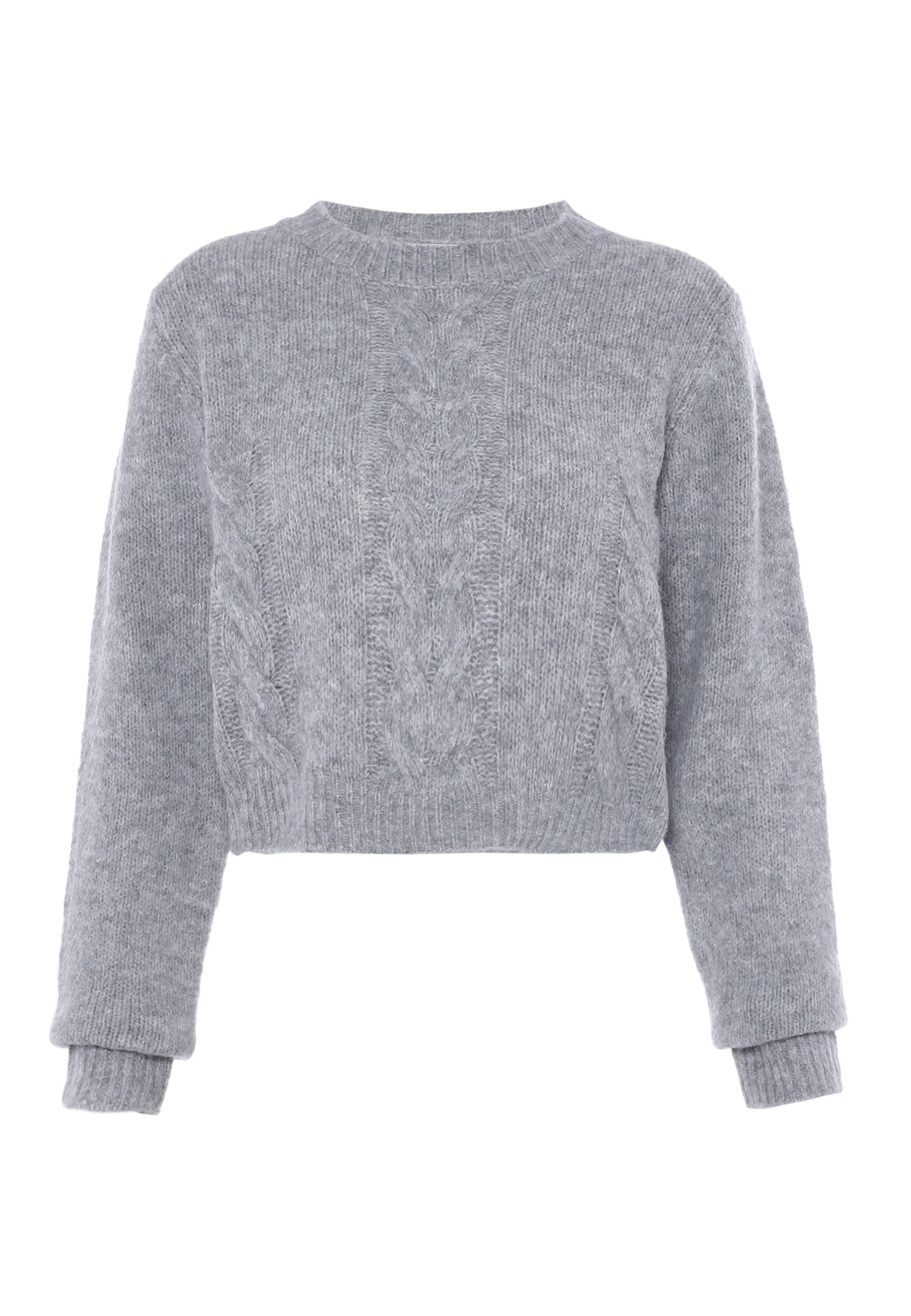 Jalene Sweater in Grey: front