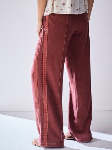 Next Wide leg Broek in Rood