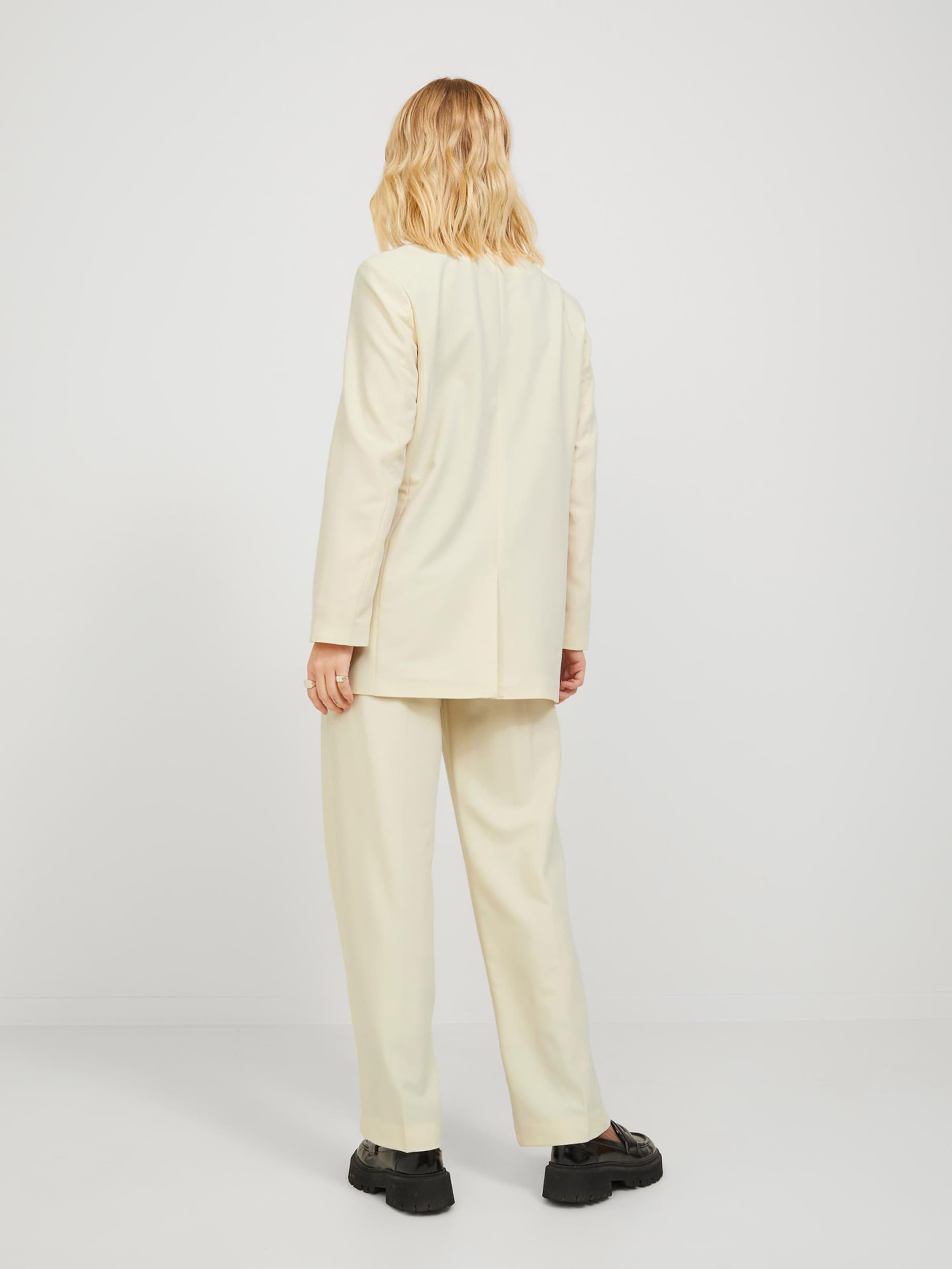 JJXX Regular Pleated Pants 'Mary' in Cream | ABOUT YOU