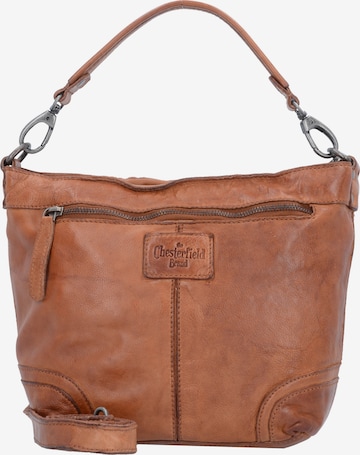 The Chesterfield Brand Handtasche 'Lisa' in Braun: predná strana