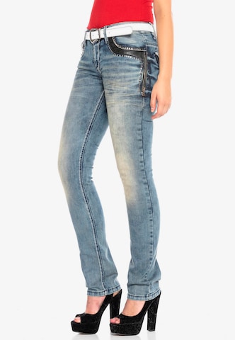 CIPO & BAXX Regular Jeans in Blau