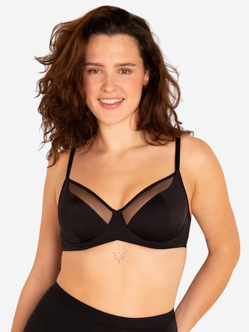 SugarShape Minimizer Podprsenka – černá: přední strana