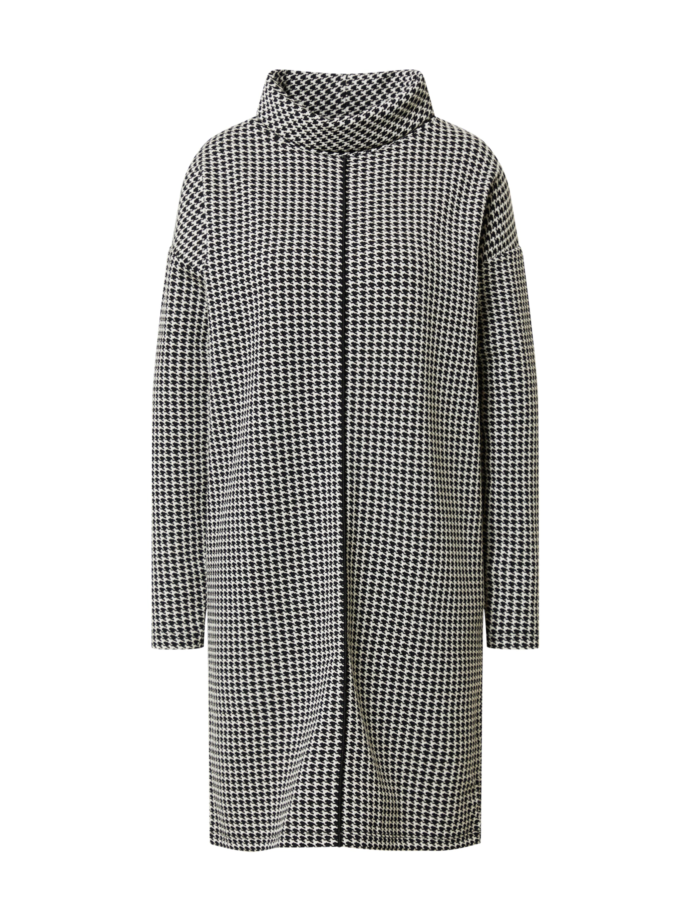 Opus Kleid Wabina Pepita In Schwarz Weiss About You 
