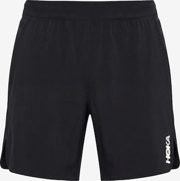 HOKA Regular Urheiluhousut 'Glide' värissä musta: etupuoli