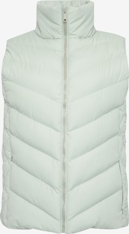 Threadbare Bodywarmer 'Daffodil' in Groen: voorkant