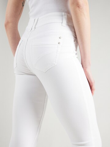 Skinny Pantalon 'Zalin' Fransa en blanc