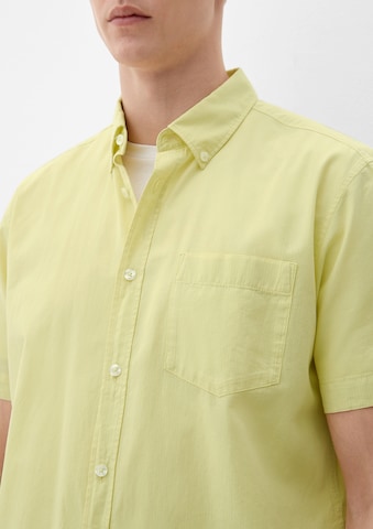 s.Oliver Regular Fit Hemd in Gelb