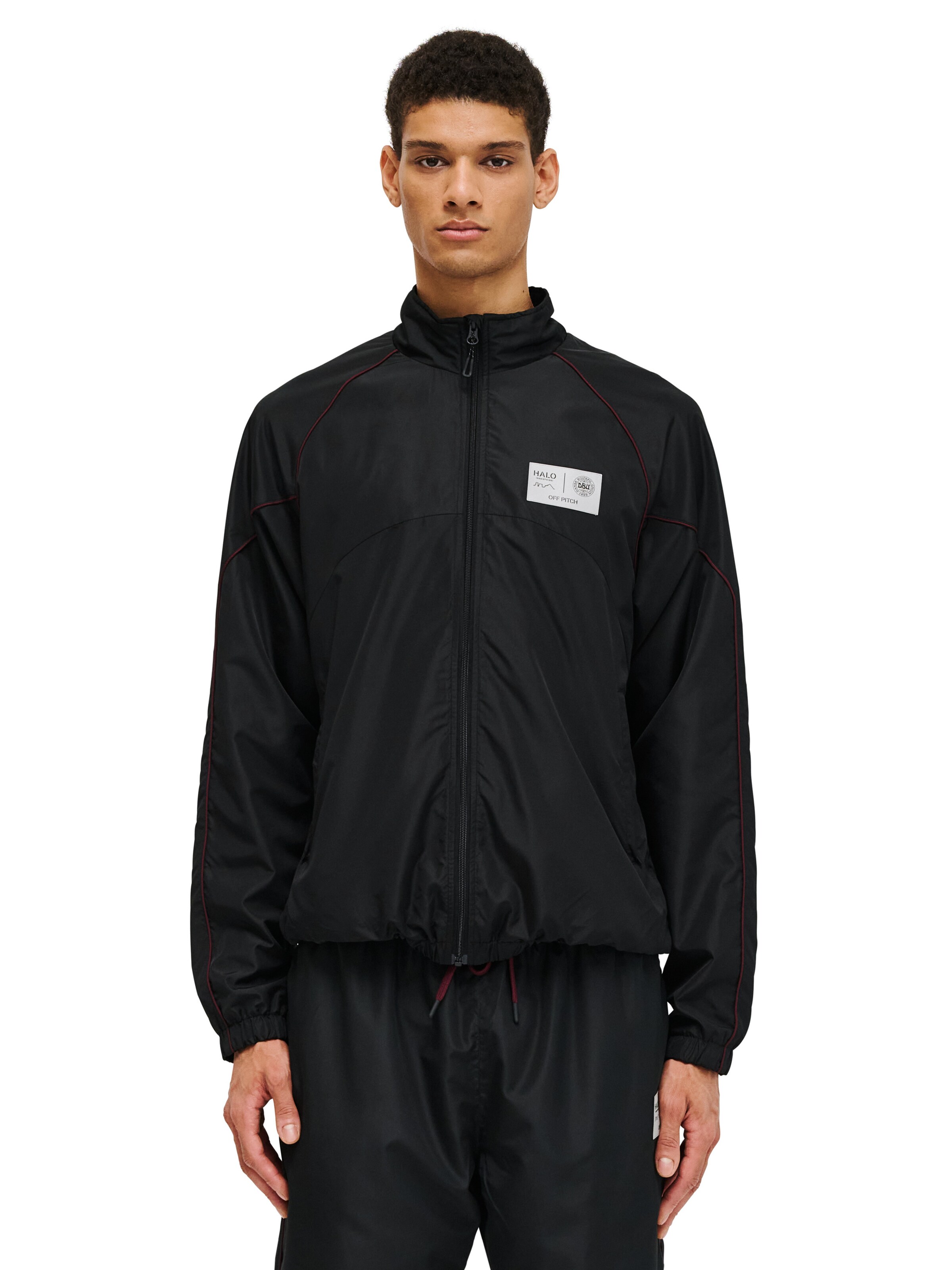 HALO Tussenjas in Zwart: voorkant