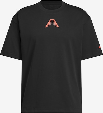 ADIDAS PERFORMANCE Funktionsshirt 'Anthony Edwards Believe That' in Schwarz: Vorderseite