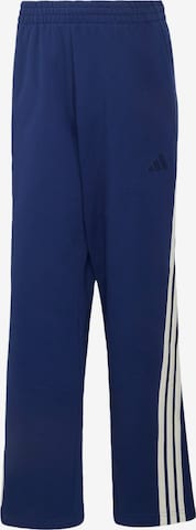 ADIDAS SPORTSWEAR Loosefit Urheiluhousut värissä sininen: etupuoli