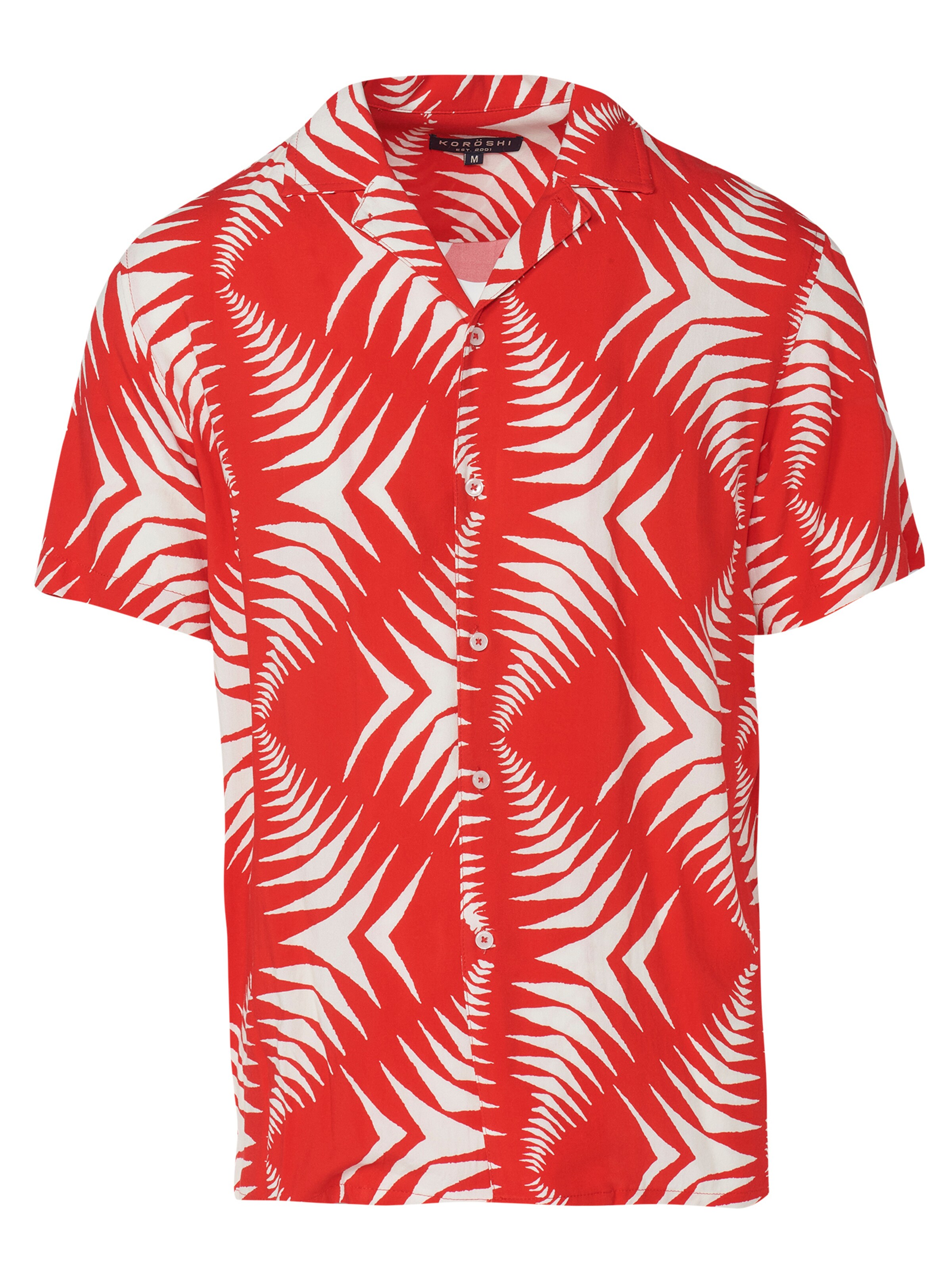 KOROSHI Regularny krój Koszula w kolorze czerwony: przód