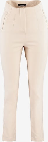 Pantalon Trendyol en beige : devant