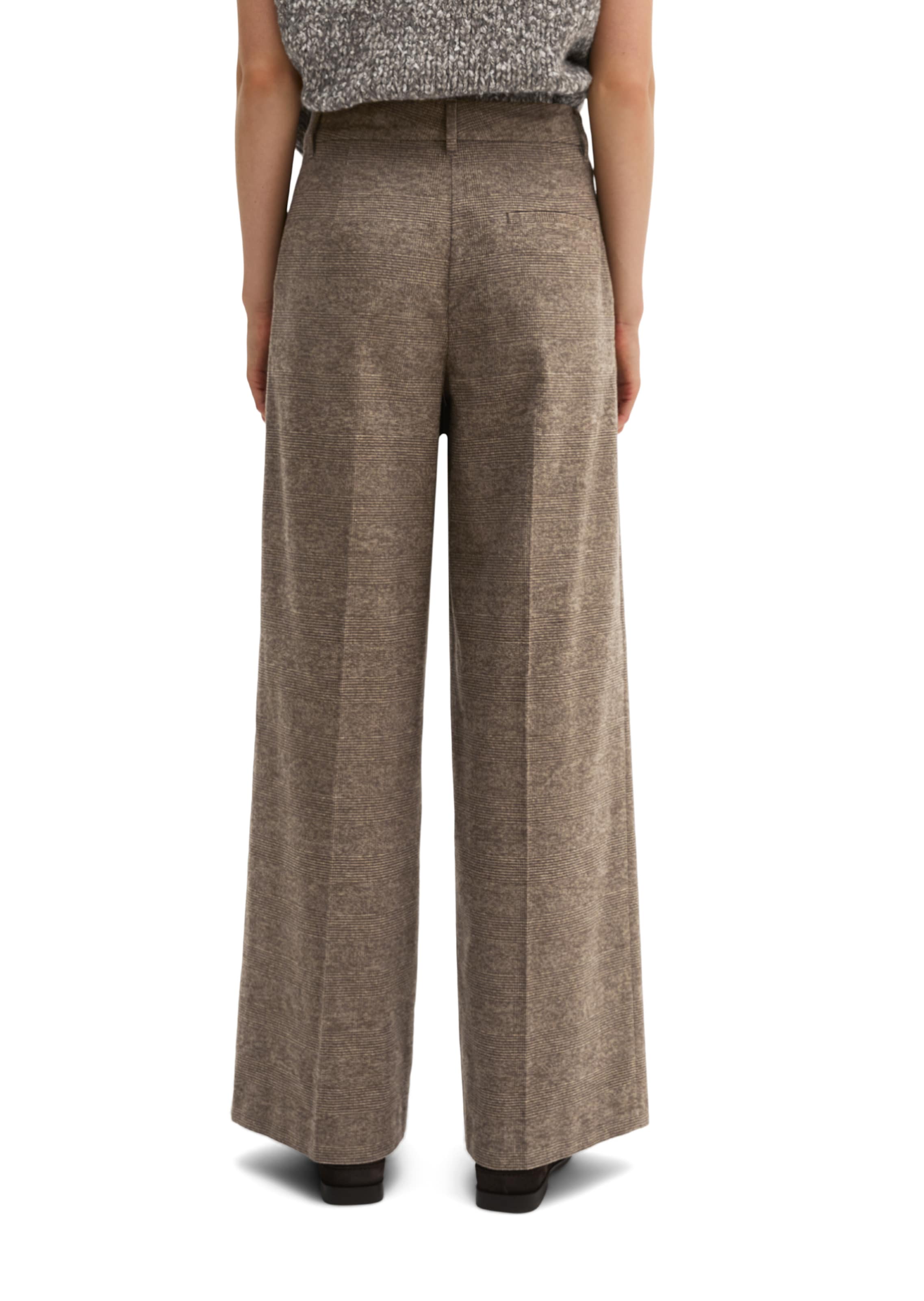 Marc O'Polo Loose fit Trousers in Brown
