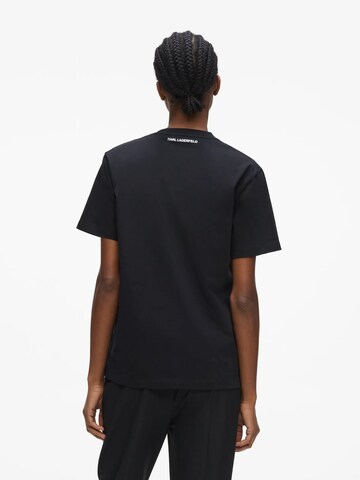 Tricou de la Karl Lagerfeld pe negru