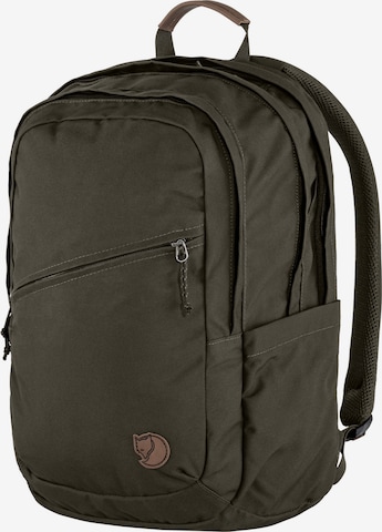 Fjällräven Rucksack 'Räven' in Grün: predná strana