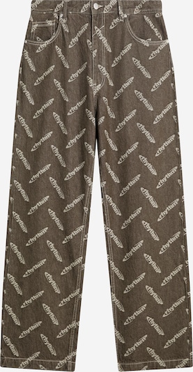 Bershka Farkut värissä umbra / cappuccino, Tuotenäkymä