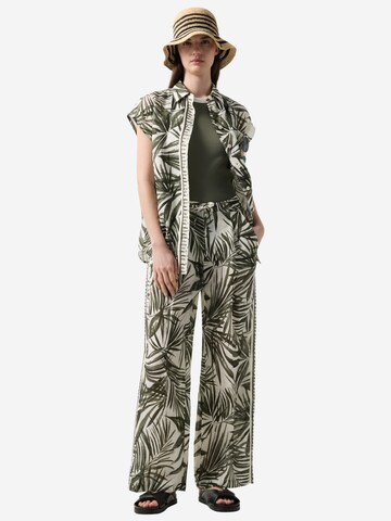 BOGNER Wide Leg Hose 'Gina' in Beige