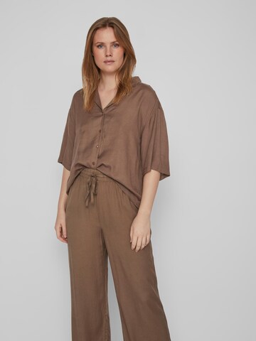 VILA Blouse 'Pricil' in Brown