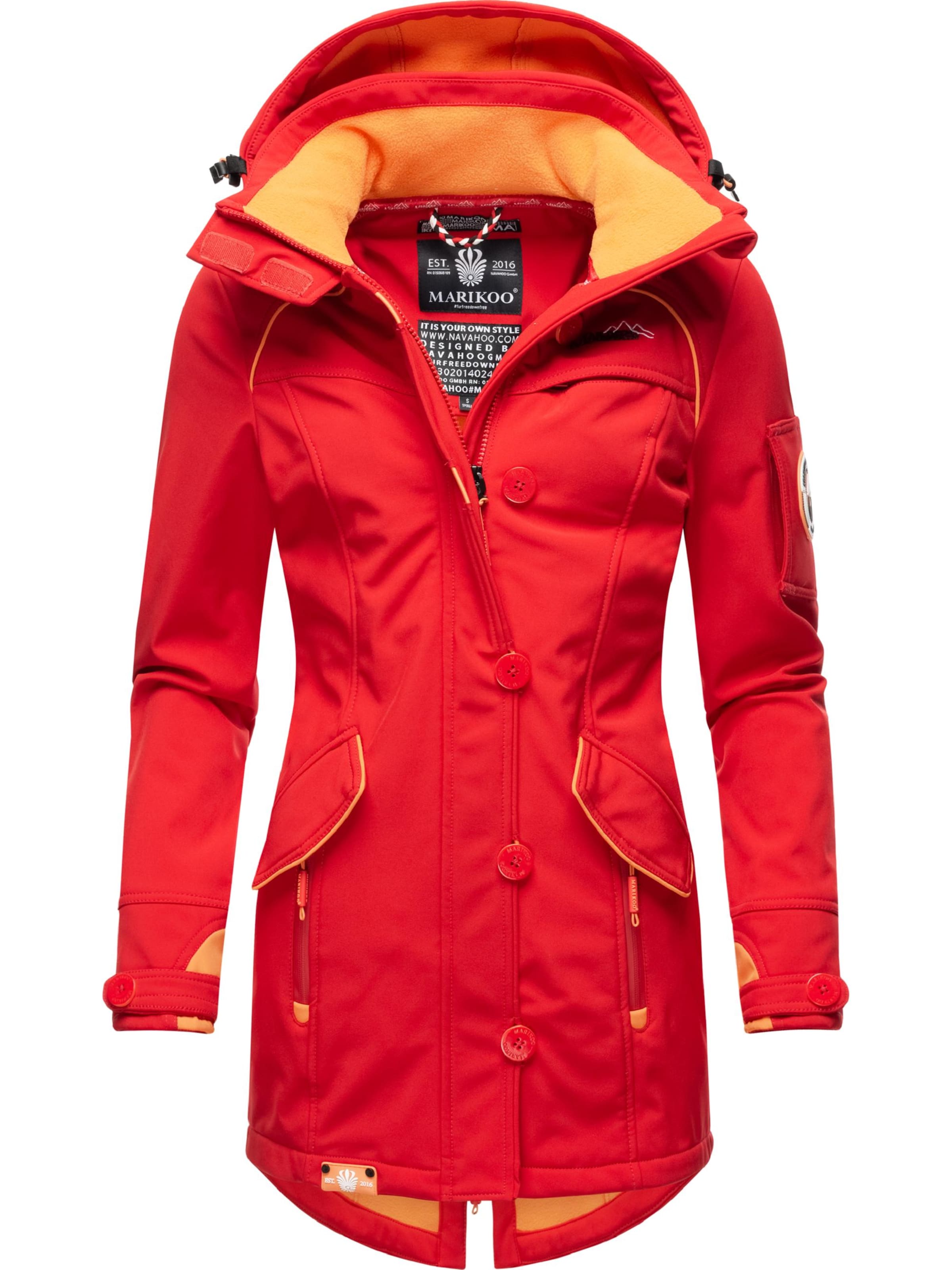 MARIKOO Funktionsjakke 'Soulinaa' i rød