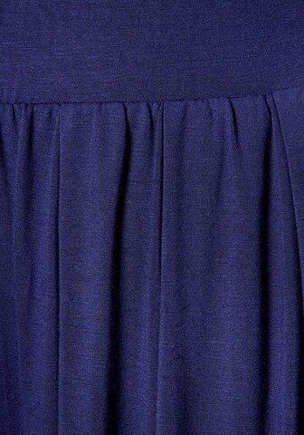 LASCANA Wide leg Παντελόνι σε μπλε